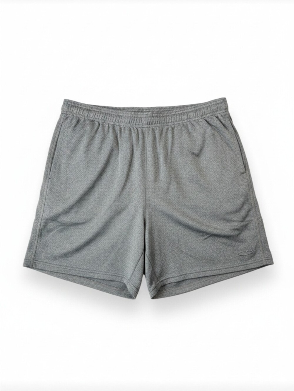 Champion Duo Dry Men's Gray Athletic Gym Training Shorts Size Large - Picture 1 of 5